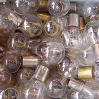 Bombillas (focos) usadas para reciclar