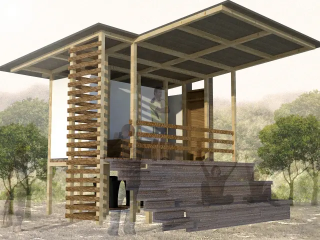 Baño Seco: Lo ideal es construirlo a unos metros de la casa