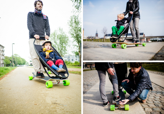 Características de LongboardStroller