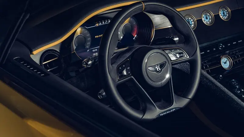 Interior del Bentley Mulliner Bacalar