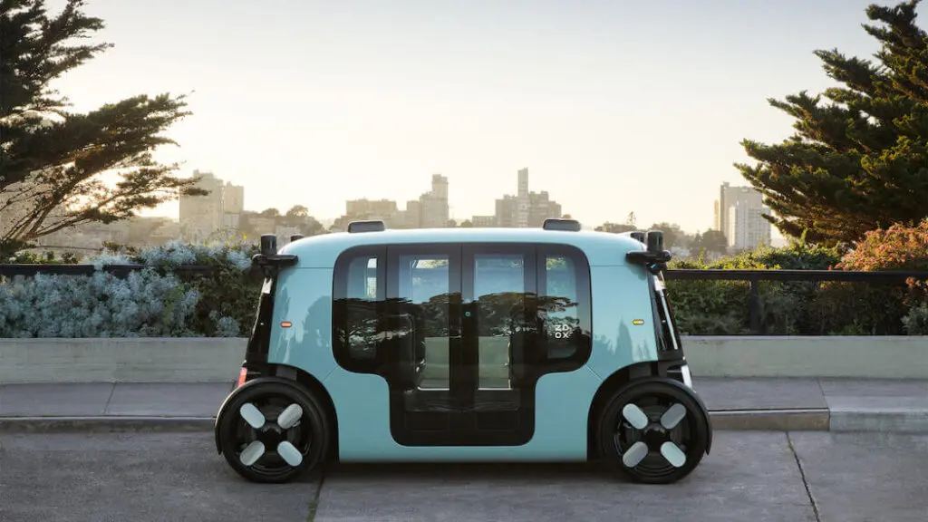 Nuevo robotaxi autónomo Zoox