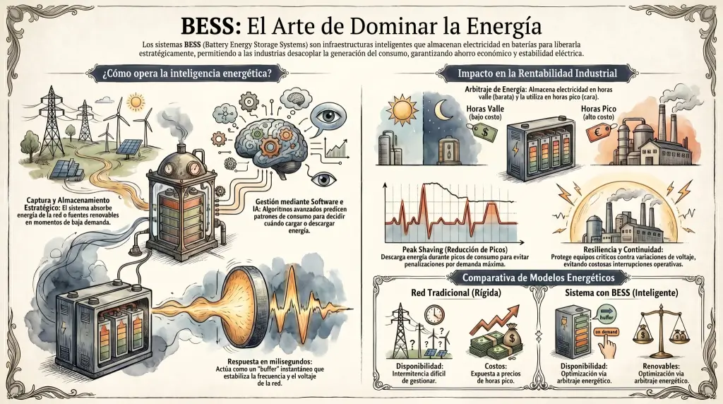 Bess, el arte de dominar la energía - Infografía