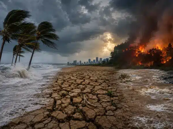 Desastres climáticos - Tifones, sequías e incendios
