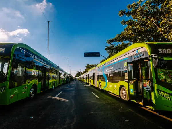 Electrificación del transporte público en San Pablo