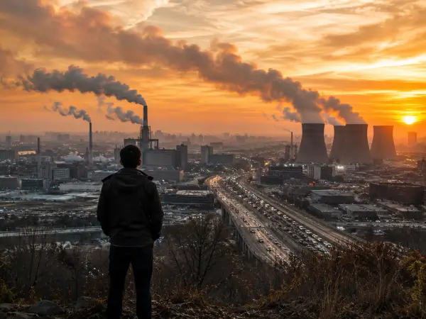 Emisión de gases, principales causas del calentamiento global