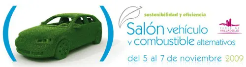 Salón del vehículo y combustible alternativos en la Feria de Valladolid en noviembre de 2009