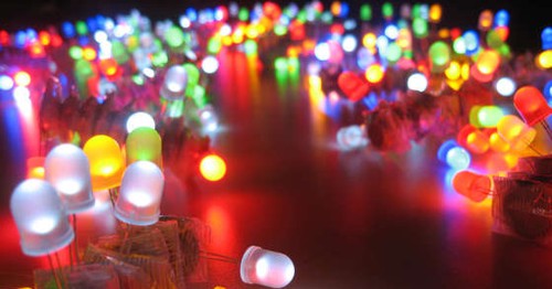 LEDs de colores