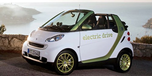 Smart fortwo electric drive para la flota eléctrica de Siemens