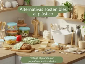 Alternativas al plástico en la vida cotidiana