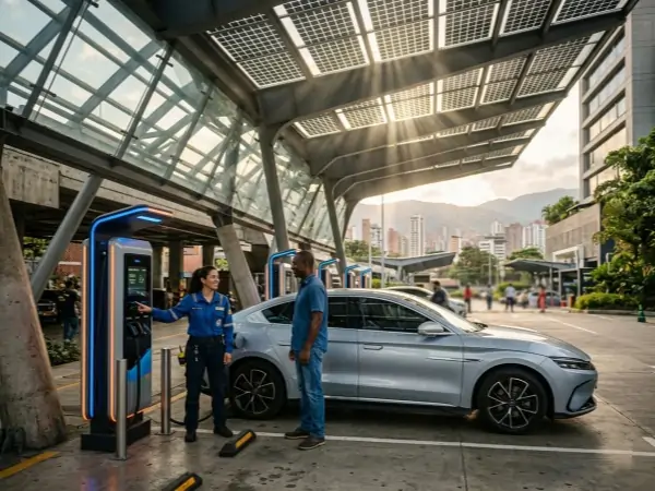 Infraestructura de carga para vehículos eléctricos en México